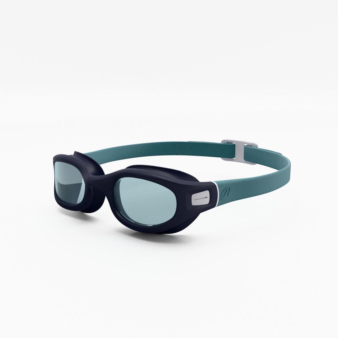 Swimming goggles anti-fog lenses grey
