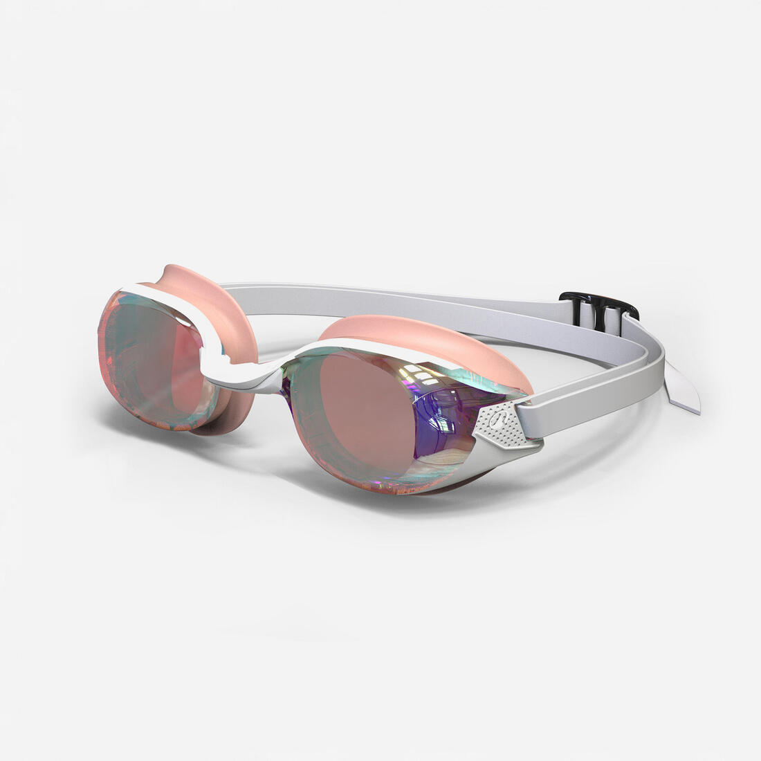 Swimming goggles anti-fog lenses grey