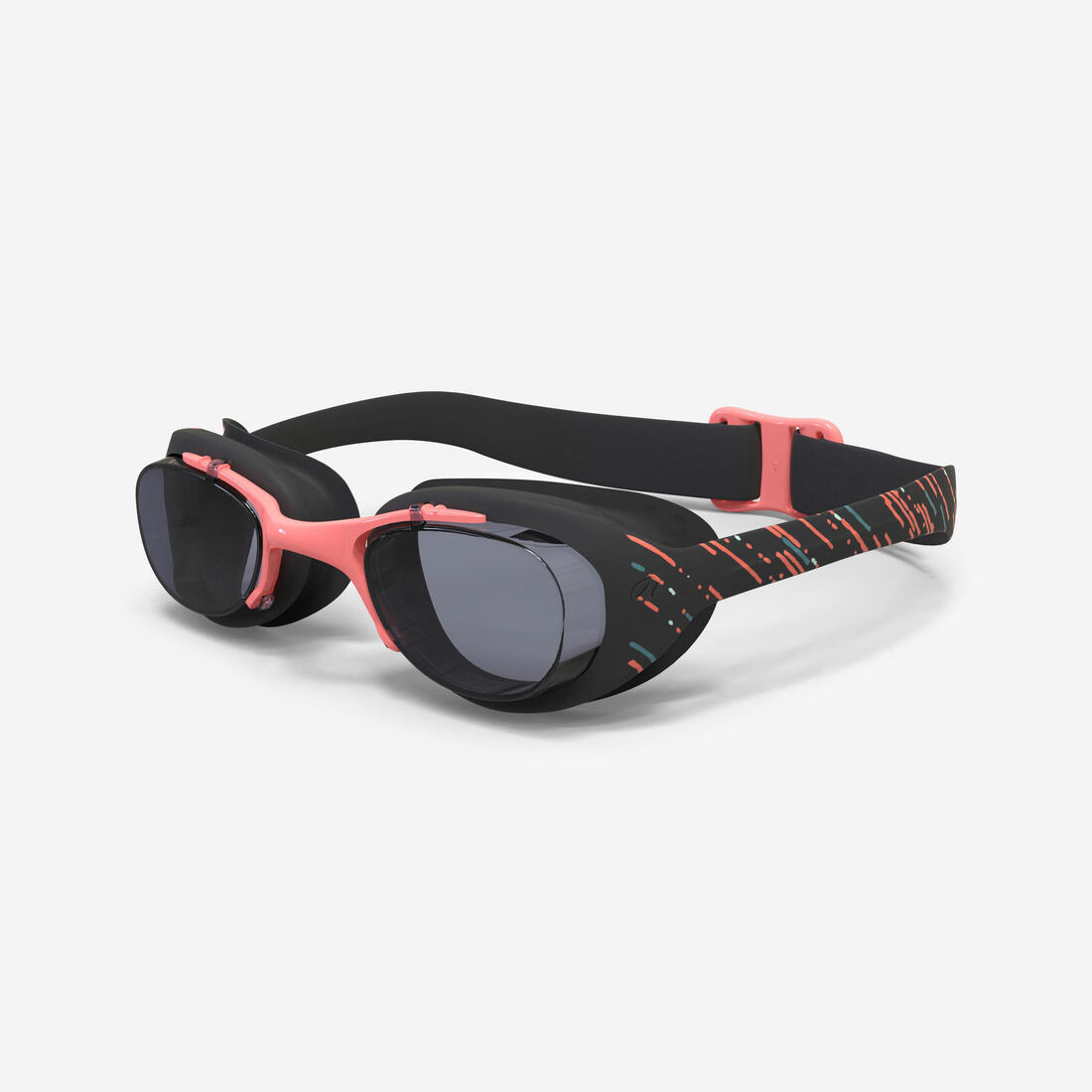 Swimming goggles anti-fog lenses grey