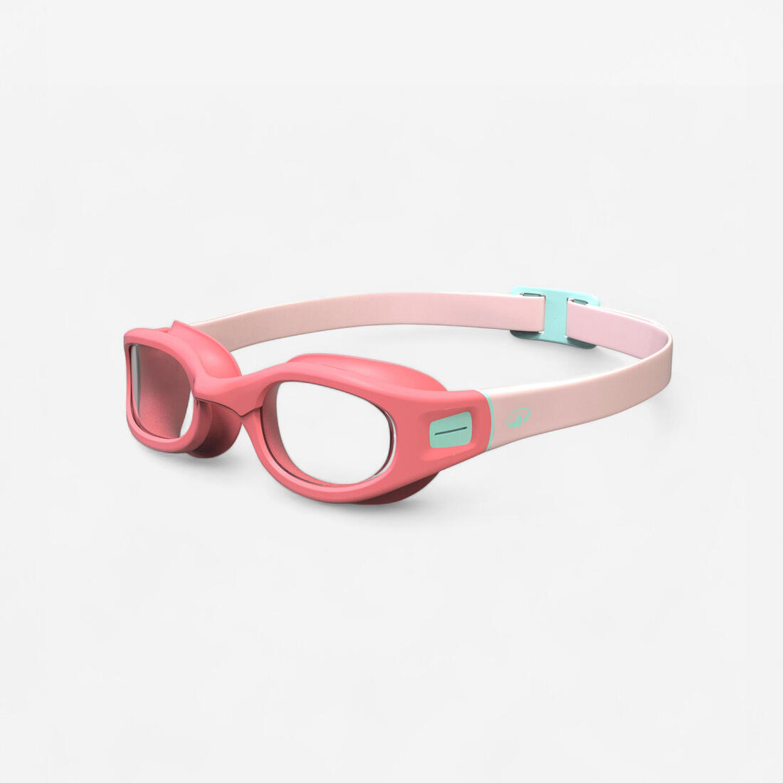 Swimming goggles anti-fog lenses grey